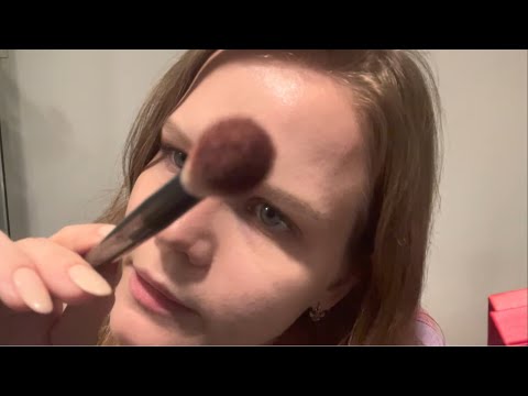 Asmr | UpClose | Doing Only your Eyes MakeUp Rp | Inaudible