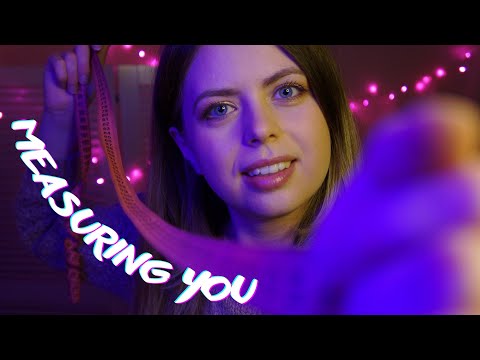 [ASMR] 📐 Measuring your perfect face | Personal attention, face touching, magnifying glass
