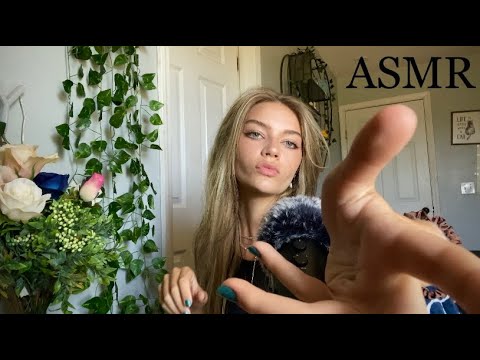 Plucking Your Negative Energy (visuals, mouth sounds, fish bowl effect, inaudible) | ASMR