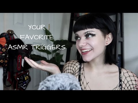 ASMR | YOUR favorite triggers 🖤 10k special video