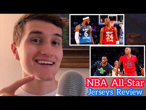 NBA All-Star Game Jerseys Review ( ASMR )