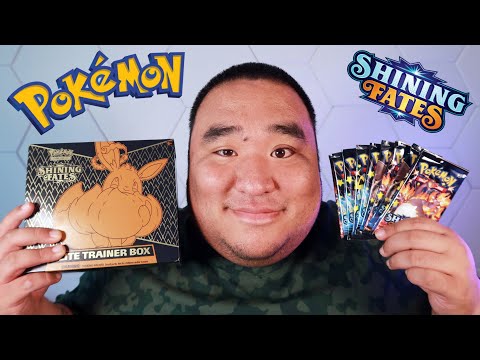 Opening *Shiny Fates* Pokemon Packs | Satisfying ASMR