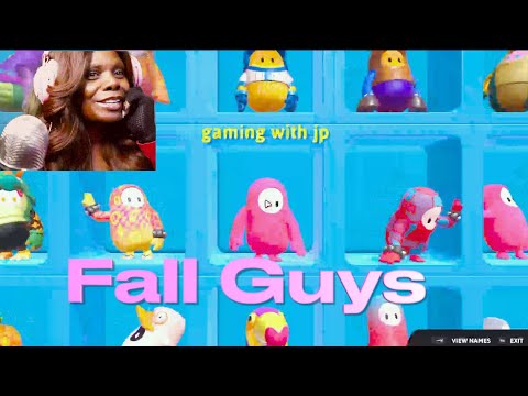 Playing Fall Guys Without My Son For The First Time ASMR Chewing Gum