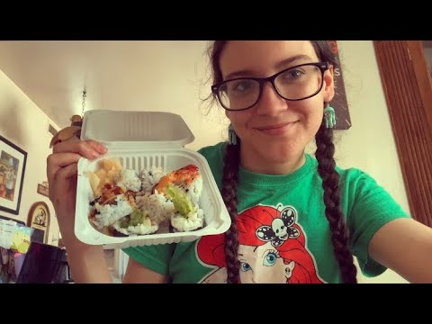 Asmr~ Sushi Mukbang(Eating sounds, Rambling & Big bites..)