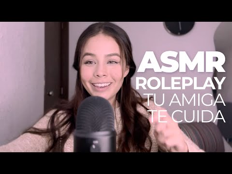ASMR | Roleplay Pijamada con tu amiga + skin care