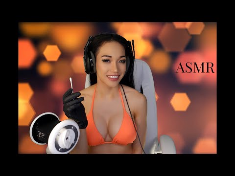 ASMR Ear to Ear Cleaning (No Talking)