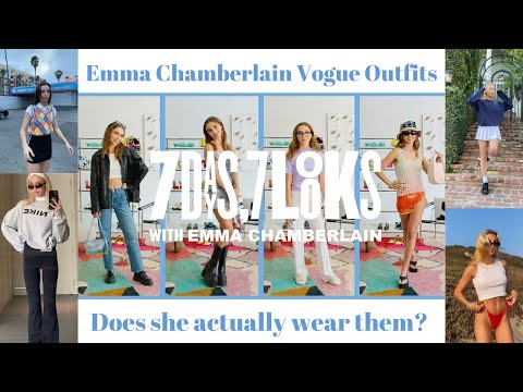 Emma Chamberlain's Outfits of the Week Reaction | soft spoken