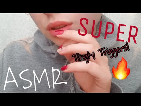 [ASMR] Super Tingly Triggers (Trigger Words + Mouth Sounnds + Scratching + More)