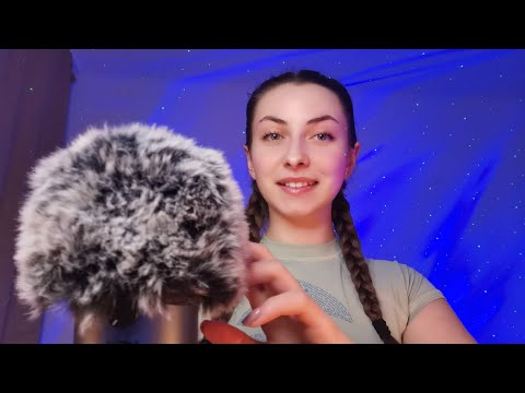 ASMR-Give You Tingles With Fluffiness 💙 Fluffy Mic