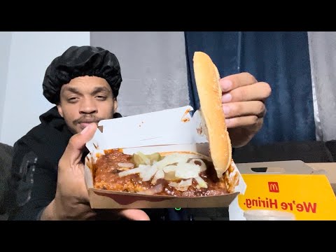 (ASMR) Eating McDonald’s Nasty Ass McRib