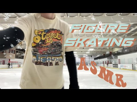 ASMR figure skating 🤍 { half flip jump }