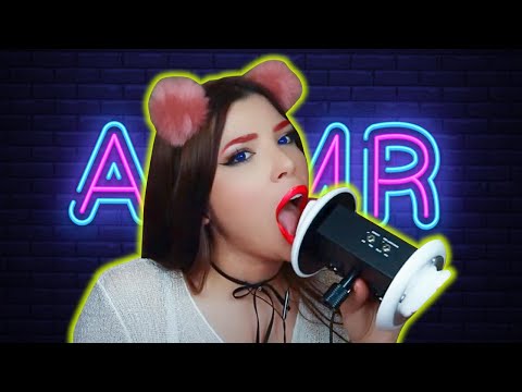 ASMR Ear Licking | Tingling Mouth Sounds To Give You The Chills | ASMR Girlfriend Comfort