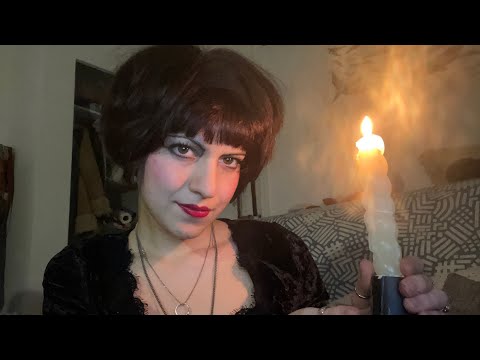 asmr ~ goth getting you ready for the club (spiritually + physically) (it’s 1986)