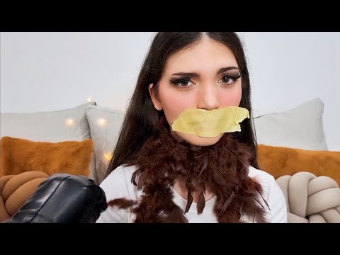 💦🤐POV ASMR You Kidnapped ME! (Duct Tape,Leather Gloves & Ticklish Feather) TWIST AT THE END