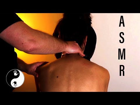 [ASMR] Amazing Seated Massage To ease Shoulder and Neck Pain [ No Talking]