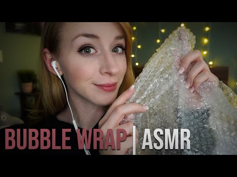 ASMR Bubble Wrap | Soft Sticky Crinkles with Whispers♥