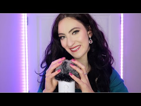 ASMR Relaxing Mic Scratching with Inaudible Whispering