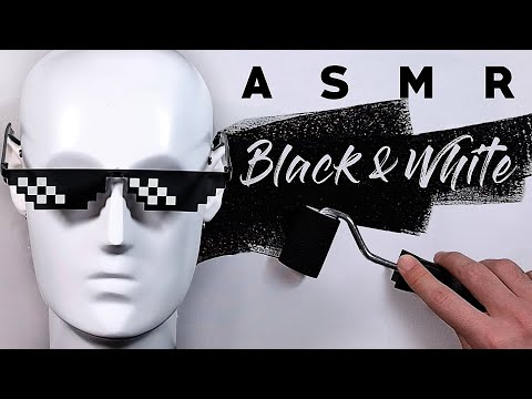 ASMR Black & White | Achromatic Triggers for Sleep and Tingles [2 Hours]