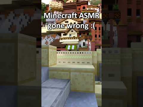I was just trying to have a nice moment 😭 #asmr #asmrshorts #shorts #minecraft