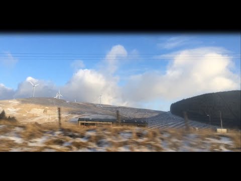 ASMR Real Train Journey for Sleep + Lovely Scottish Landscape + No Talking