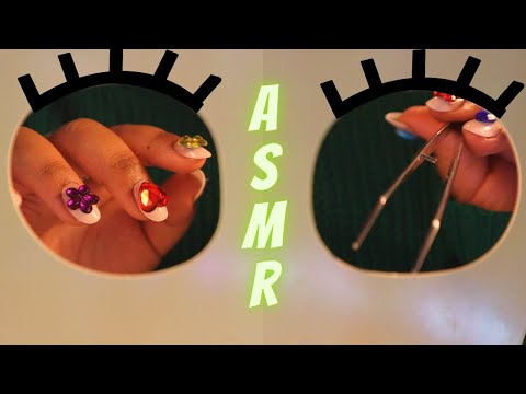ASMR Getting Something Out of Your Eyes Hand Movements, Plucking, Light, Face Brushing - Doctor Gem