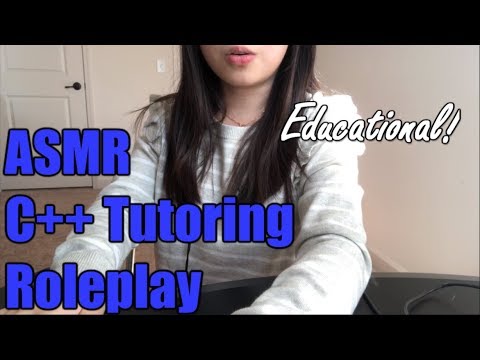 [ASMR] Tutor Roleplay - Teaching You C++ || Gentle Whispering || Session 1