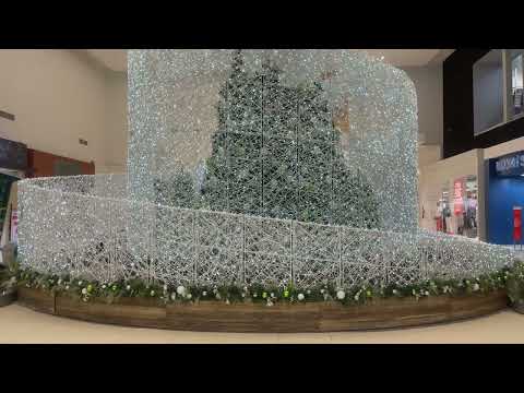 ASMR No Talking |Christmas Decorations at the Mall!