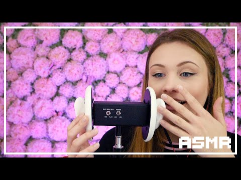 ASMR Unintelligible Whispers (Ear touching, Ear cupping, Ear Tapping...)
