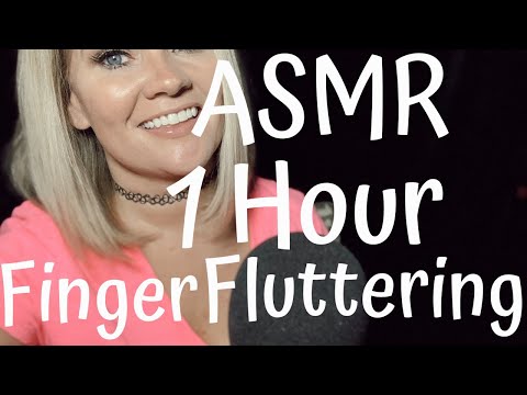 ASMR Finger Fluttering No Talking - 1 hour of Hand Sounds