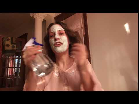 ASMR francais laver wash face mask Canada spa morning water english