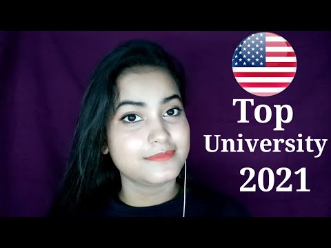 ASMR Whisper USA Top University 2021 Name Triggers