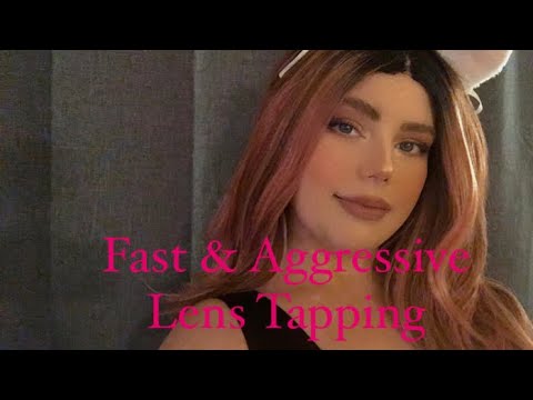ASMR | Fast & Aggressive Lens Tapping