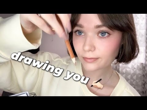 asmr drawing you ✍🏻 in less than 1 minute