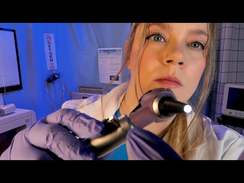 ASMR Hospital Unclogging Your Ears | Ear Exam, Cleaning, & Hearing Test