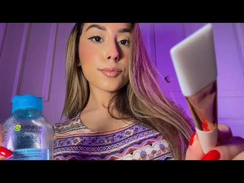 ASMR Skincare In Bed (Personal Attention) RolePlay