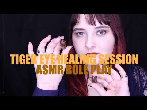 Tiger Eye Healing Session 💛 ASMR Role Play (Binaural 3Dio Sound)