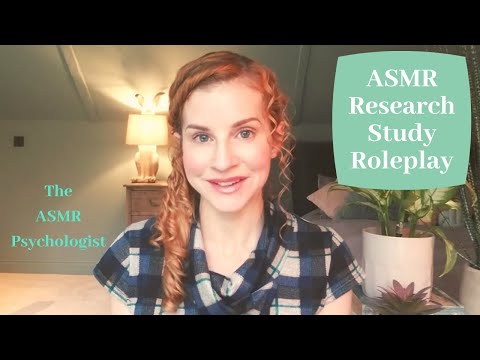 ASMR Psychologist Roleplay: Research (Soft Spoken)
