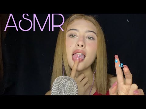 ASMR SPIT PAINTING + visuales