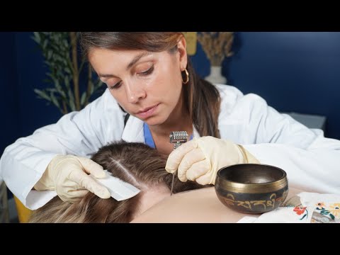 ASMR Scalp Check & Hairline Pressure Point Therapy | Hair Pulling Treatment | “Unintentional” Style