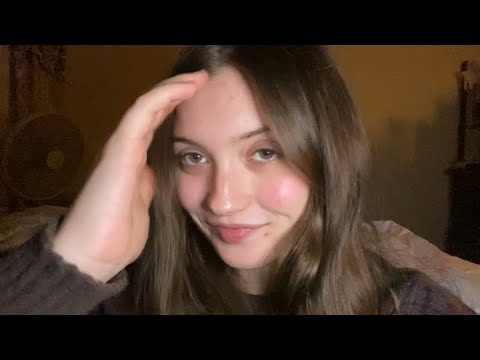 ASMR | repeating positive affirmations with a british accent / lots of hand movements 🫶🏻