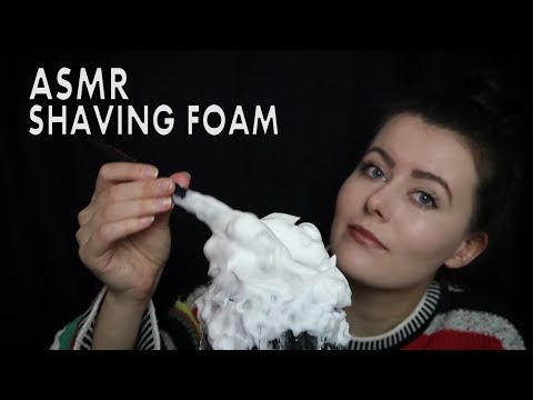ASMR Shaving Foam On Mic (Ear Brushing/Massage) Chloë Jeanne ASMR