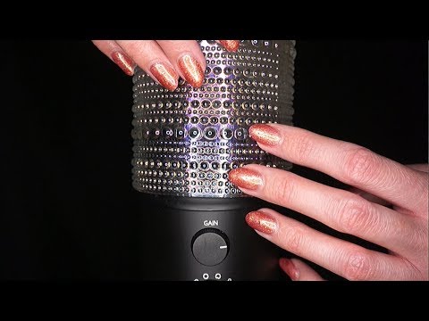 ASMR Textured Items Over the Mic | Scratching on Your Head (No Talking)