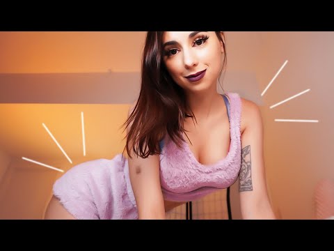 ASMR POV On Top 🛏 Helping You Sleep in Bed 💤 (personal attention, face touching, soft spoken)