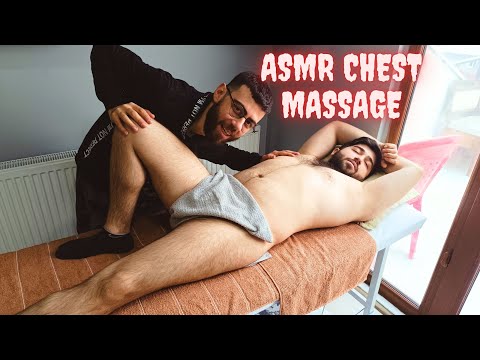 ASMR SENSUAL GUY FULLBODY MASSAGE-Chest,leg,foot,abdomen,back,arm
