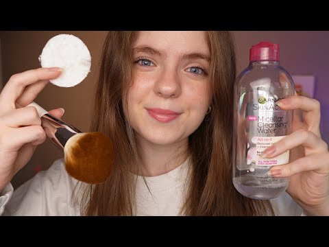 ASMR Big Sister Does Your Tingly Skincare AND Makeup Roleplay! ✨ Relaxing Layered Sounds For Sleep