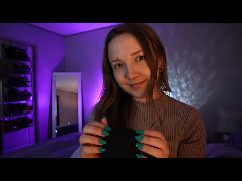 ASMR | Answering Your Questions + Gentle Foam Mic Scratching