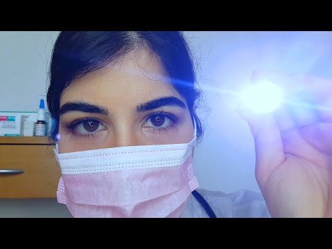 Doctor prescribes you tingles 💜 (Live Medical Roleplay: gloves, hearing test, eye checkup)