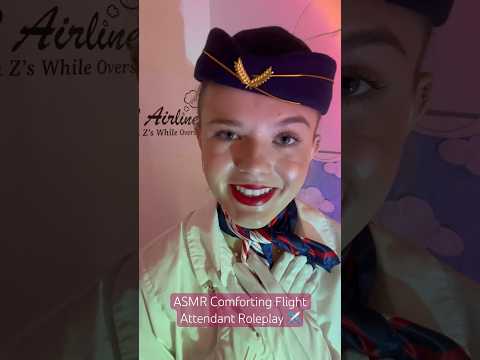 ASMR Preview: Comforting Flight Attendant Roleplay ✈️