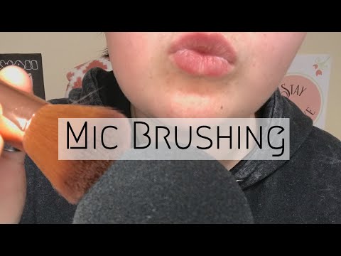 ASMR Mini’s - Mic Brushing w/ Layered Kissing Sounds