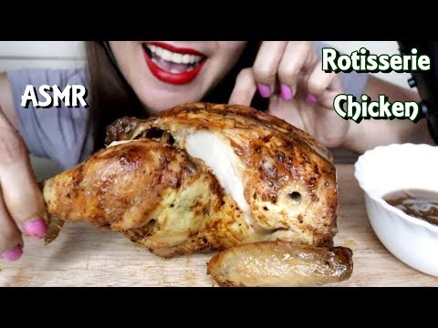 ASMR Rotisserie Chicken Eating Sounds No Talking